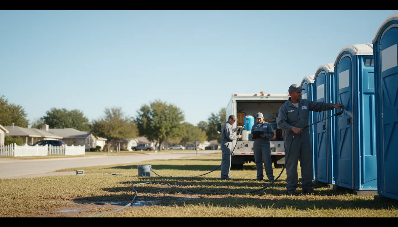 Long-Term Portable Toilet Rental in Gilbertsville, PA near me